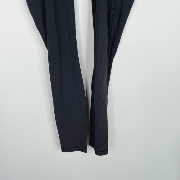 Lululemon Womens 4 Black Train Times 7/8 Leggings 25" Mesh Piecing Activewear - Picture 4 of 8